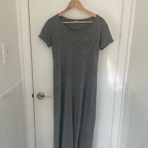 Uniqlo Gray Maxi Dress